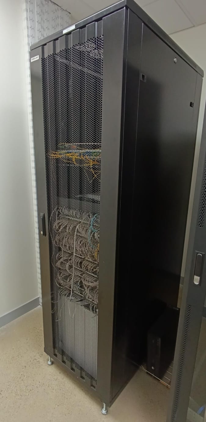 Network infrastructure rack